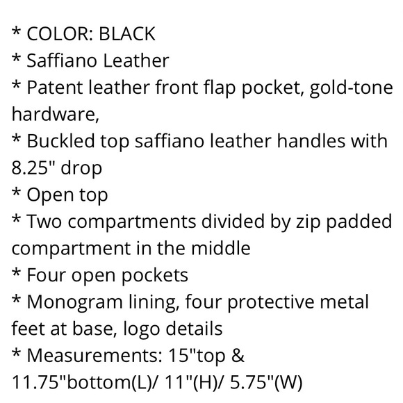 New Michael Kors LG Jet Set Pocket Tote - Picture 11 of 11